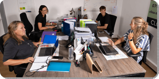 CLOU ondersteunend team CLOU ondersteunend team
